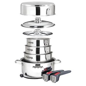 Magma Nestable 10 Piece Induction Cookware (A10-360L-IND)