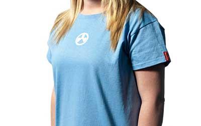 Magpul Industries Apparel Medium Light Blue Branded Center Lockup F.