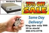Mattress Depot's huge king bed sale new dobson lake store now open