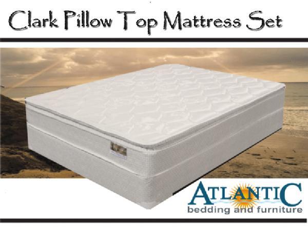 Mattress Sets...Pillow Top, Plush and Firms styles (30 styles to choose from in