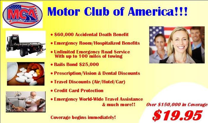 MCA Auto Club Benefits Beats AAA and Pays Big Time $80 for Every $20 Account