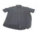 Men's Short Sleeve Shirt Black X-Large