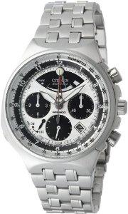 Mens Citizen Eco Drive Calibre 2100 Watch in Stainless Steel (AV0031-59A) Price