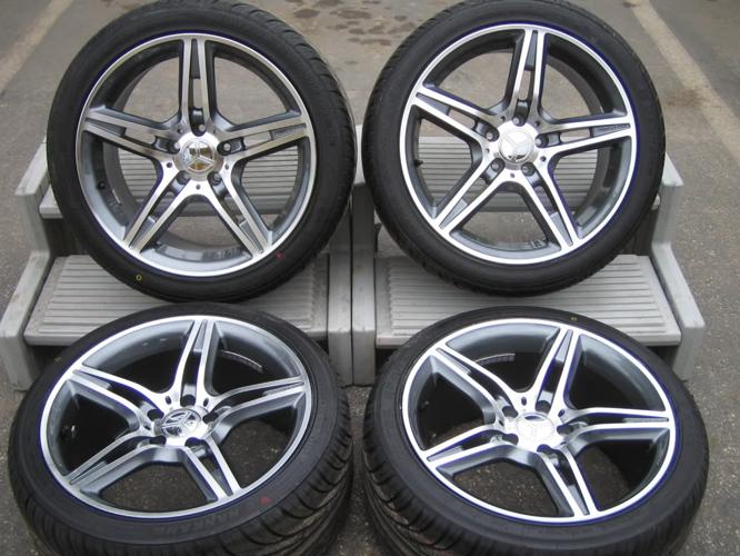 Mercedes Benz Wheels Rims Tires Package C E Clk Slk Sl S