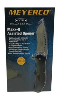 Meyerco MFDRMQ1AO MAXX-Q Assisted Opener Honed