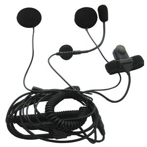 Midland AVP-H1 Open Face Helmet Headset w/Boom Microphone (AVP-H1)