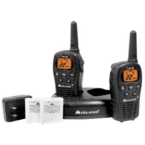 Midland LXT500VP3 22 Channel GMRS Radios - Black (LXT500VP3)