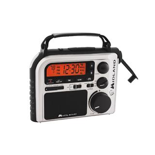 Midland Radio ER102 Emergency MultiPower/Crank AM/FM/WX