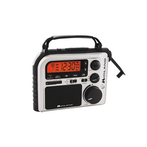 Midland Radio ER102 Emergency MultiPower/Crank AM/FM/WX
