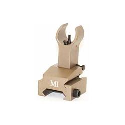 Midwest Industries AR15 BUIS Flip Up Front Sight Gas Block Mount FDE