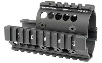 Midwest Industries Forearm Black 4-Rail Handguard Mini Draco Pistol.