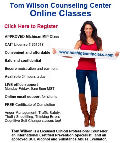 MIP in Michigan? ONLINE 3 hour Minor in Possession (MIP) Class - State Licensed