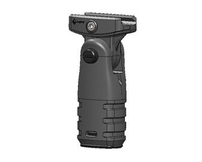 Mission First Tactical React Folding Grip Blk RFG