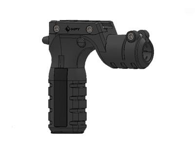 Mission First Tactical RTG React Torch & Vertical Grip Blk