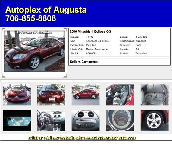 Mitsubishi Eclipse GS - Priced to Sell