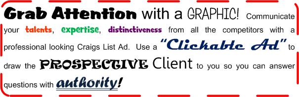 More Clients Found w/Professional Clickable Ads ...