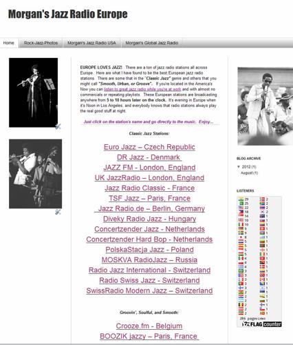 MORGAN's JAZZ RADIO ONLINE: Best in the World - All in one place, AND FREE!