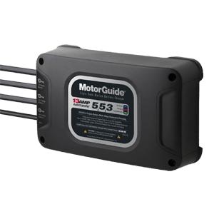 MotorGuide 313 Triple Bank 13A Battery Charger - 5/5/3 Amps (31713)