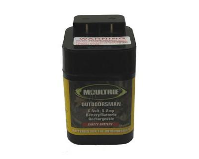 Moultrie Feeders MFH-SRB6 6Volt Rechargeable Safety Battery