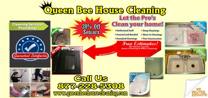 ~~ Move In/Out House Cleaning 100% SATISFACTION, Free Estimates~~