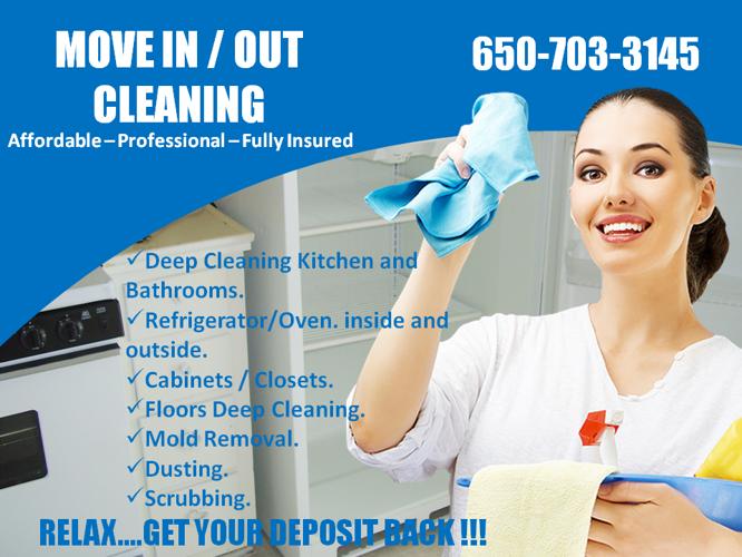 Move Out / In Cleaning in Daly City CA (650)703-3145