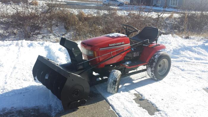 MTD Ranch King Mower with Snow Blower