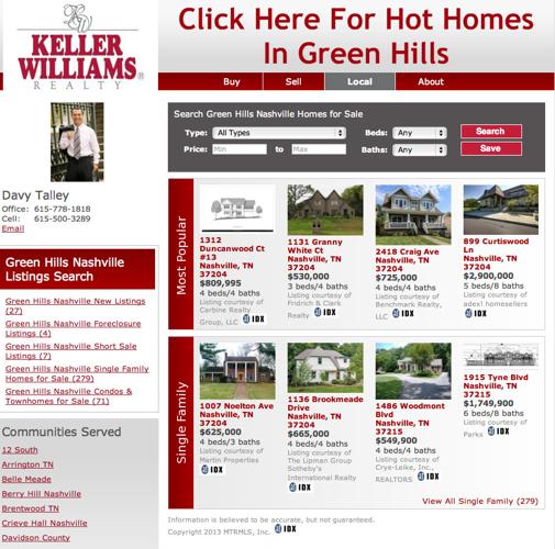 Must See Amazing Homes In GREEN HILLS
