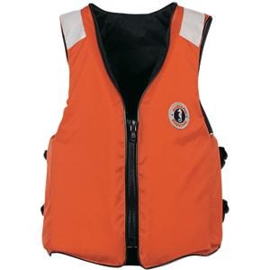 Mustang Classic Industrial Flotation Vest (MV3106T2-S-OR)