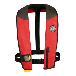 Mustang Deluxe Adult Inflatable - Manual - Universal - Red/Black/Ca.