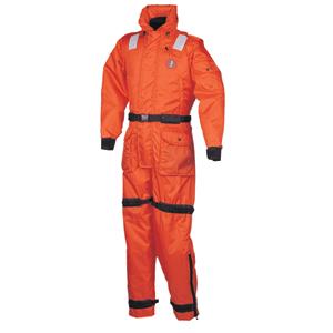 Mustang Deluxe Anti-Exposure Coverall & Worksuit - SM (MS2175-S-OR)