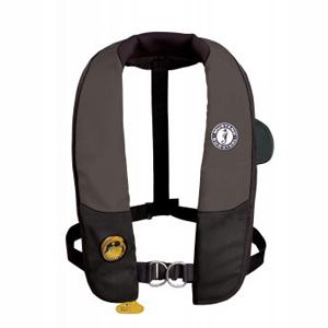 Mustang Deluxe Auto Hydrostatic Inflatable PFD with Harness: Unive.