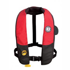 Mustang Deluxe Automatic Inflatable PFD: Universal (MD3183-U-RD/BK)