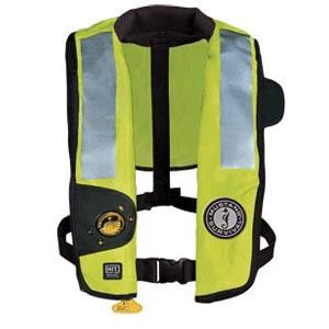Mustang MD3183 T3 High Visibility Inflatable PFD w/ HIT (MD3183/T3)