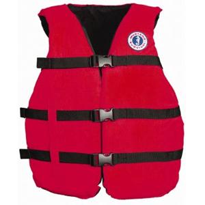 Mustang Universal Fit Adult Vest Red (MV3102)