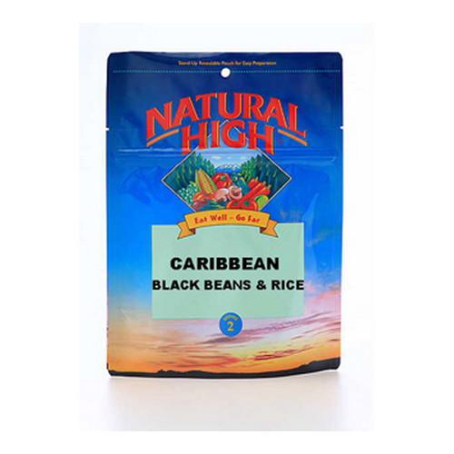 Natural High 00427 Caribbean Blk Beans&Rice Serves2