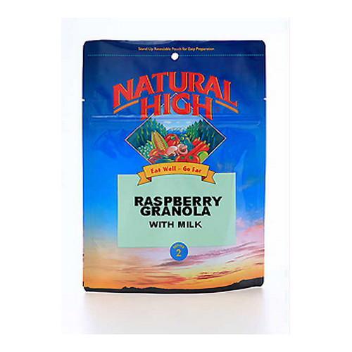 Natural High Raspberry Granola w/Milk Serves 2 119