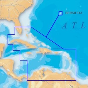 Navionics Platinum Caribbean and Bermuda on CF (CF/908P-2)