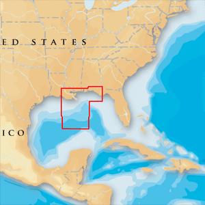 Navionics Platinum Plus Gulf of Mexico Central on SD/Micro SD (MSD/.