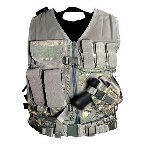 NcStar Tactical Vest/Digital Camo Acu CTVL2916D
