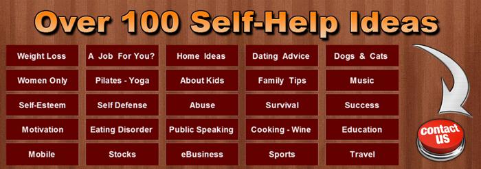 Need Help?. here's Over 100 Self-Help Ideas