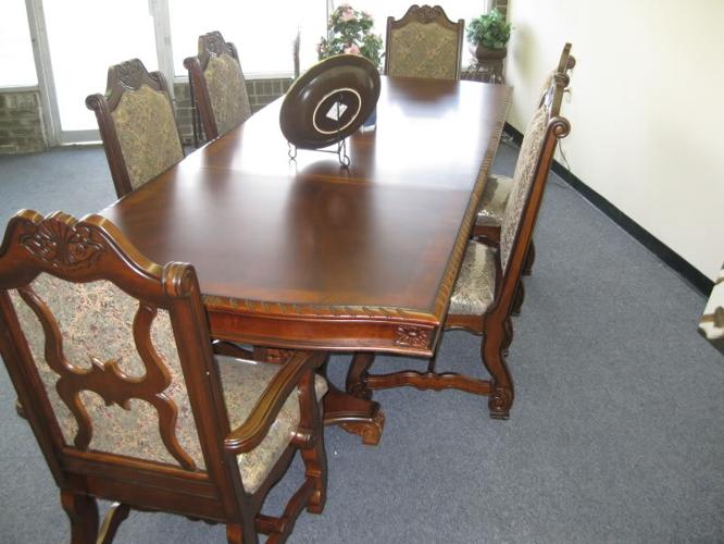 Neo Renaissance Formal Table W/6 Chairs $1299 FLOOR MODEL SAVE 100'S!!!