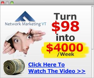 **** Network Marketing VT Is BOOMING - $98 Once Can Get YOU Unlimited $98 Direct Payments ''''