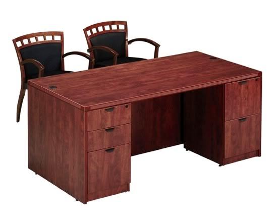 New Executive Desk ~~ 6'ft x 3'ft ~~ Full Ped ~~ BIG BOSS