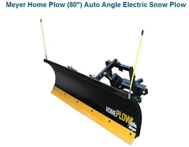 New Meyer 24000 home snow plows.