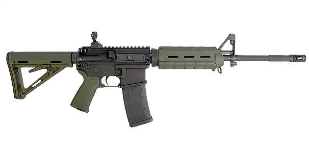 New Sig Sauer Enhanced M400's with OD Magpul furniture