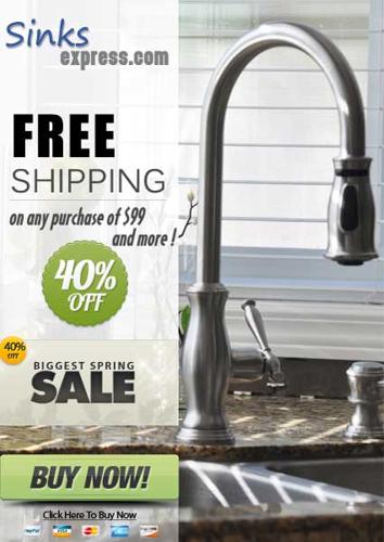 New York Kitchen Sinks Store: Supplier of faucets, sinks, tubs, ETC.