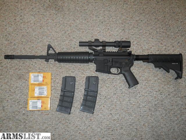 Nice AR-15 package with 2 mags and 3 boxes of ammo / 5.56/ magpul/AR15