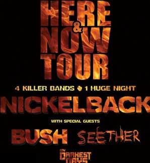 Nickelback Concert Tickets for Sale