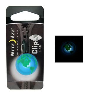 Nite Ize ClipLit Designs Green Earth/White LED NCLS02-03-28EA