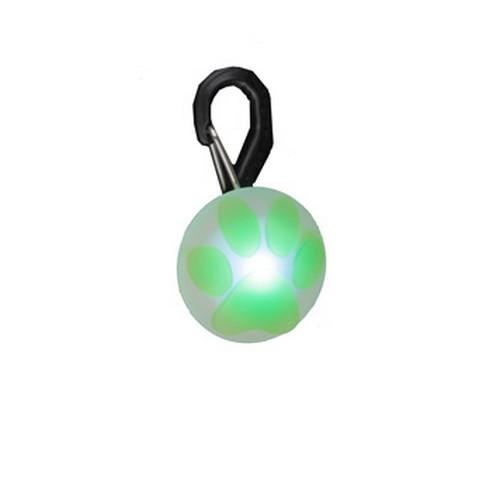 Nite Ize PetLit LED Collar Light Lime Paw PCL02-03-17PA
